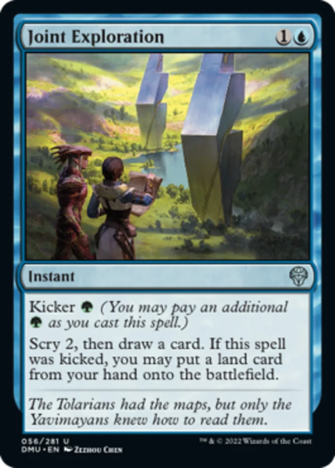 x4 Joint Exploration - Foil U MTG Dominaria United M/NM, English - Image 1 of 1