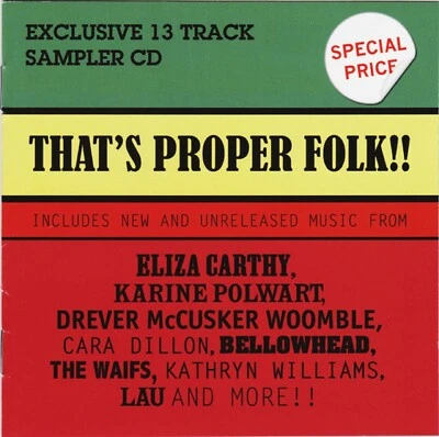 Various Artists-That's Proper Folk!! CD POSTED 48 HOURS TRACKED - Image 1 of 3