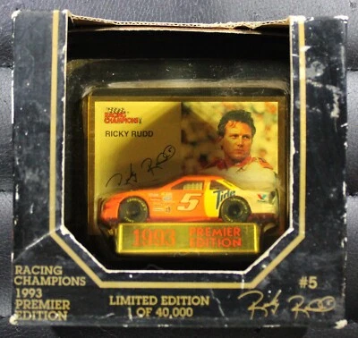 Racing Champions 1993 Premier Edition #5 Ricky Rudd - Image 1 of 4