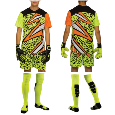 ⚽️Calamity Goalkeeper Short-Sleeve Kit (Jersey, Short and Goalkeeper Socks)⚽️ - Image 1 of 4