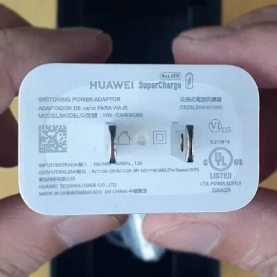 Genuine OEM Huawei 40W SuperCharge SCP USB Wall Adapter 10V 4A Mate 30 20 Pro - Image 1 of 3