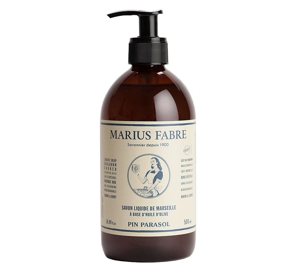 Marius Fabre Flüssigseife Pinie (Pin Parasol) Bio-Olivenöl 500ml - Bild 1 von 1