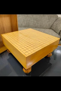 Vintage Japanese Goban IGO Game Wooden Go Board Only 46cm x 42.5cm 24cm hight - Picture 1 of 14