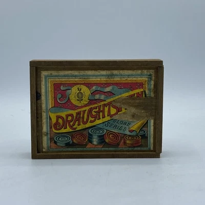Vintage Draughtsmen Globe Series Game In Original Box - Image 1 of 3