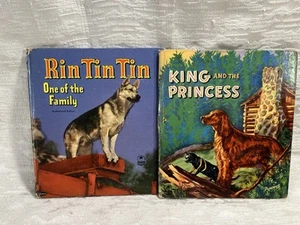 Vintage KING & PRINCESS JACK O'BRIEN 1949 HC & Rin Tin Tin 1953 HC -- 8226 - Picture 1 of 11
