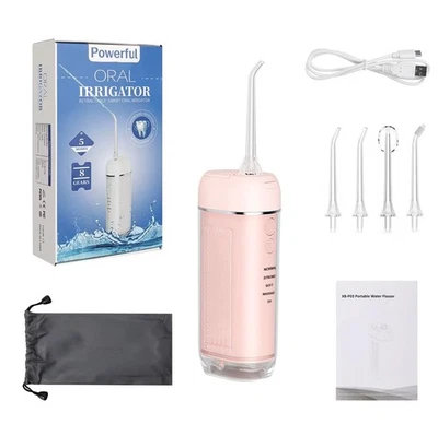 Potente hilo dental inalámbrico portátil para agua: recargable [2000 mAh Li-io... Foto 1 de 4