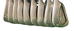 Ping Eye2+ Iron Set Orange Dot 2-PW RH Men's Stiff Steel 5i 38" Karsten Grips - Picture 1 of 20