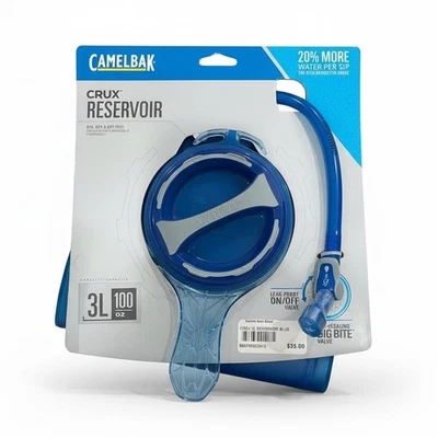 Paquete de hidratación CamelBak Crux depósito de repuesto vejiga azul 100 OZ / 3 L Foto 1 de 4