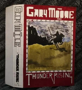 Gary Moore - Thunder Rising (Cassette Insert Art/Painting/Design) - Picture 1 of 3