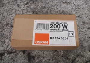 New Osram HBO 200 W/2TM Double Ended Mercury Short Arc HID Light Bulb Sealed - Picture 1 of 2