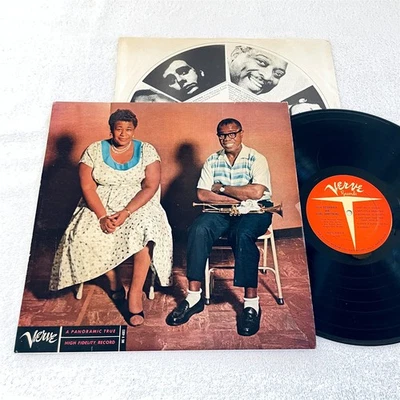Ella Fitzgerald & Louis Armstrong "Ella & Louis" 1956 LP,VG, 1st, Verve MGV-4003 - Image 1 of 2