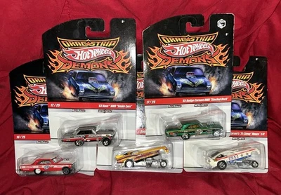 Hot Wheels Drag Strip Demons 2009 Series Set Of 5 - Image 1 of 4