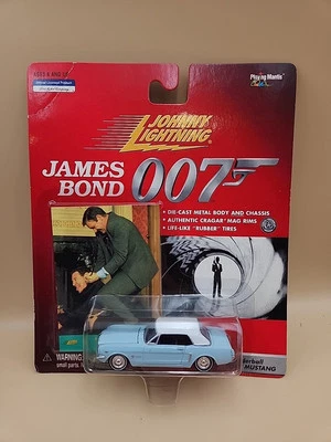 Johnny Lightning James Bond 007 Thunderball Ford Mustang 1:64 Die Cast- New - Image 1 of 4