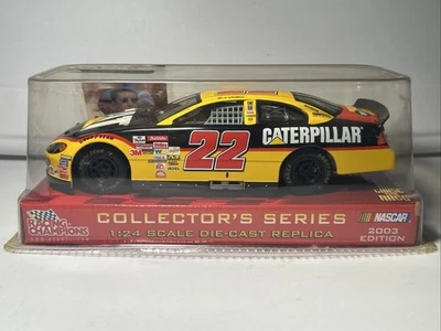 2003 Ward Burton #22 Catapillar Dodge Intrepid 1/24 Diecast Racing Champions nib - Image 1 of 4