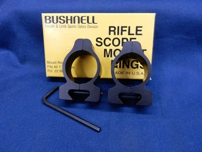 Винтажные кольцевые крепления 76-3022 Bushnell 1 дюйм для винтовок .22 - Изображение 1 из 3