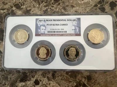 2007-S Proof Presidential dollars - Image 1 of 4
