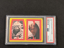 1980 Star Wars Empire Strikes Back Sticker M N PSA 5 Sticker #7 Yoda Han Solo