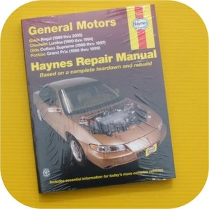 Repair Manual Book Buick Regal Chevrolet Lumina Cutlass - Picture 1 of 2