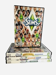 Die Sims 3 PC Spiele Lot mit Ambitionen Stadtleben Sachen Supernatural Erweiterung Comp - Bild 1 von 13