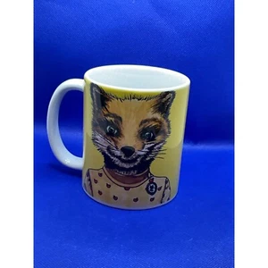 Taza Mr. & Mrs. Fox con diseño caprichoso y personajes de zorro vestidos con corbata - 12 oz - Imagen 1 de 10