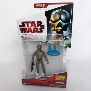 STAR WARS THE CLONE WARS 4A-7 SPY DROID CW13 3.75" ACTION FIGURE INC. HOLOGRAM - Picture 1 of 10
