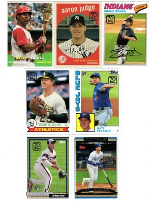 2021 Topps Baseball Series 2 Inserts 70 Years 1986 & 86 All-Stars More U Pick - Image 1 of 3