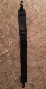 Black Shoulder Strap-Single-Guitar Soft Case Or Instrument Gig Bag/1 NEW/23"-34" - Picture 1 of 1