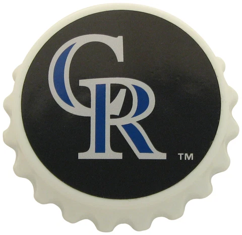 Colorado Rockies Magnet Bottle Opener Cover