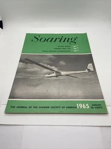 Vintage - Soaring Magazine - August 1965 (Aviation) - Picture 1 of 12