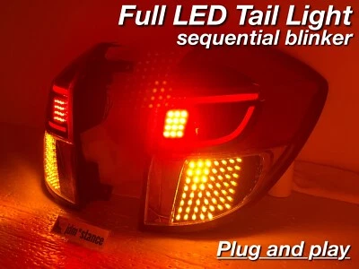 Luz trasera LED JDM Subaru Legacy Wagon BP5 BP9 BPE 03-09 secuencial Tourer GT v1 Foto 1 de 4