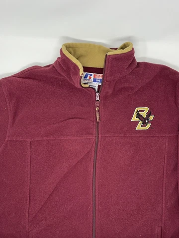Boston College Russel Athletic Team Issue Full Zip Fleece (M) Cover