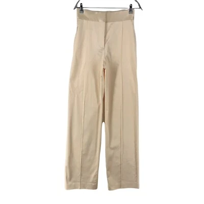 Tommy Hilfiger x Zendaya Mujer Beige Regular Calce Recto Pantalones Talla 6 W27 Foto 1 de 4