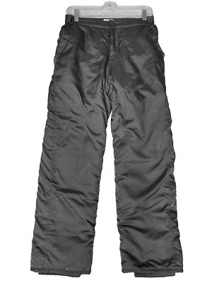 Ski Snow Pants The Children's Place Unisex Kid sz 14 New Black Adjustable Lined - Image 1 of 4