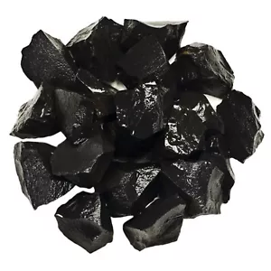 Jaspe negro - rocas ásperas para caer - mineral de cristal de piedra al por mayor (ind) - Imagen 1 de 40