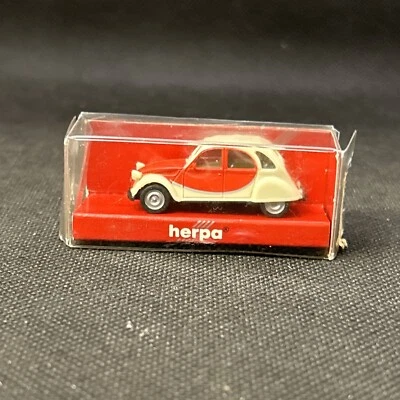 HERPA 1:87 HO AUTO IN PLASTICA CITROEN 2cv 3081 - Immagine 1 di 4
