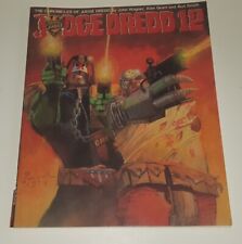 Chronicles of Judge Dredd 12 Graphic Novel 1986 1st Edition Print Version