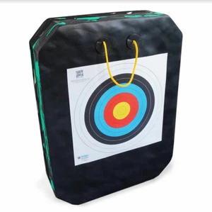 YATE Targets Bogenschießen Zielscheibe Polimix Double mit Griff 80 x 60cm 60lbs - Bild 1 von 9