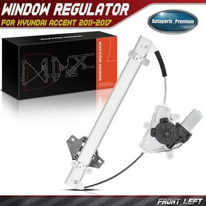 Front Left Driver Side Power Window Regulator w/ Motor for Hyundai Accent 12-17 - Picture 1 of 9