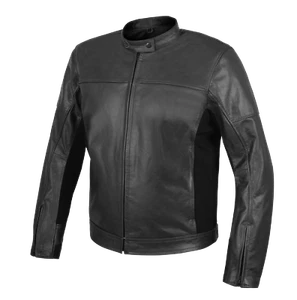 giacca moto uomo rebell streetfighter pelle con protezioni omologate CE nero l - Afbeelding 1 van 4