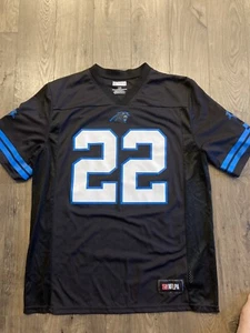 NFL Men’s Carolina Panthers Christian McCaffrey Football Jersey Sz L - Picture 1 of 5