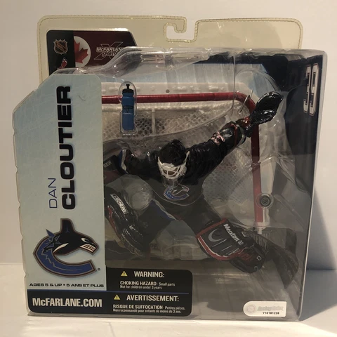 Dan Cloutier Vancouver Canucks McFarlane New in Package NHL Series 5 New in Box Cover