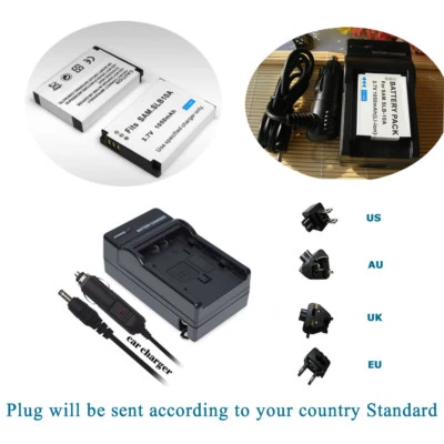 Batería o cargador SLB-10A PARA Samsung PL50 SL202 SL420 SL620 SL820 TL9 IT100 Foto 1 de 4