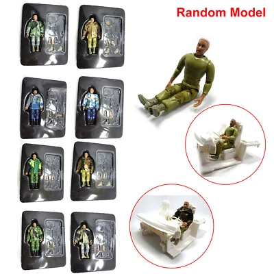 Random Model Driver Doll Figure For Scania Ben Man 1/14 RC Tractor Truck Model - Image 1 of 4