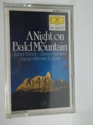 NOS Boston Pops Arthur Fiedler A night on Bald Mountain cassette tape unopened  - Image 1 of 3