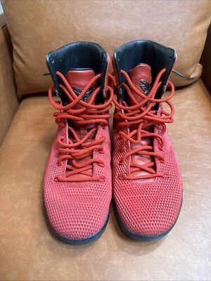 NIKE AIR KOBE 71699-600 Red High Top Sneakers 9 - Image 1 of 4