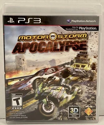 MotorStorm Apocalypse PlayStation 3 - Disco limpio probado en caja original Foto 1 de 4