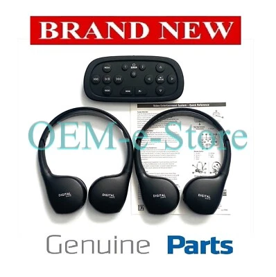 Chevrolet Suburban Tahoe 2017-2022 conjunto remoto de auriculares de entretenimiento aéreo Foto 1 de 4