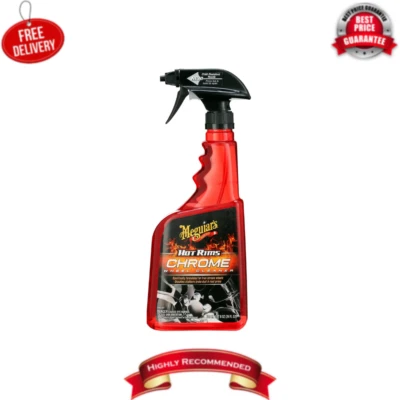 (PACK OF 1) Meguiar's G19124 Hot Rims Chrome Wheel Cleaner 24 Oz - FREE SHIPPING Foto 1 de 4