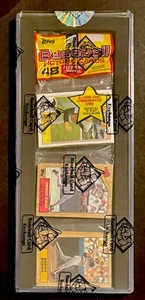 1987 Topps Baseball Rack Pack BBCE Sealed w Barry Bonds RC & Roger Clemens Top - Picture 1 of 2