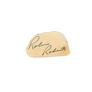 Robin Roberts Cut Autograph (Spencer Ross LOA) - Picture 1 of 1